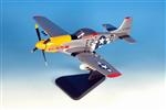 Unbranded P 51 Mustang Detroit Miss Loaded: Length 406mm, Wingspan 457mm - As per Illustration