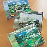 Pack of 3 1000 Piece Jigsaws