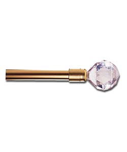 Curtain Pole Ends Crystal