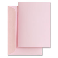 Quality, folded, coloured card that co-ordinate wi