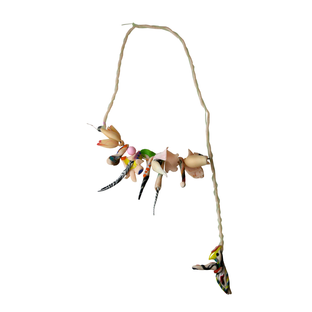 Unbranded Pastel Flowers Neckpiece