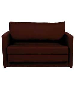 Unbranded Patti Foam Sofa Bed - Chocolate