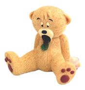 Paulie Figurine Bad Taste Bear