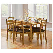 Unbranded Pemberley Extending Table Natural with Pemberley