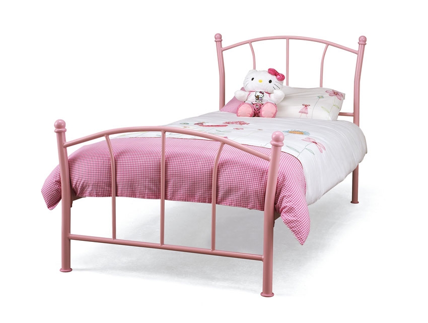 Unbranded Penny Pink Single Bedstead