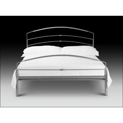 Penta 3FT Single Bedstead - Aluminium Finish