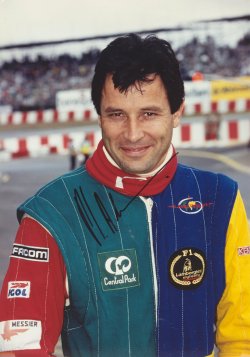 Phillipe Alliot Signed Photo