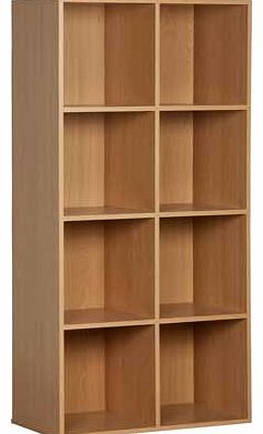 Unbranded Phoenix 8 Cube Storage Unit - Beech Effect