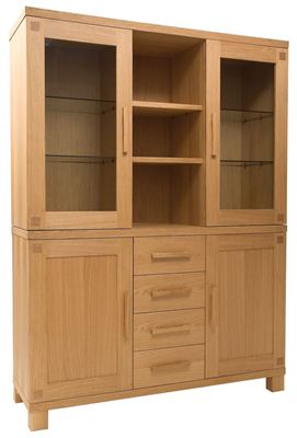 Piazza Oak 2 Door Dresser Top