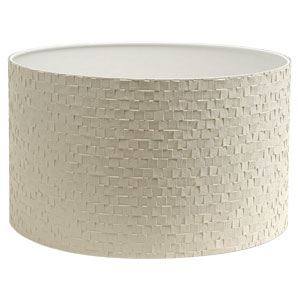 Picasso Cylinder Pendant Shade- Cream