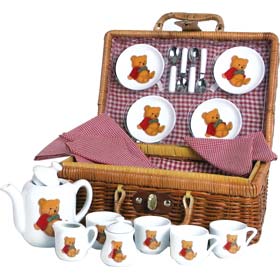 Picnic Baskets - Picnic Basket Tea Set