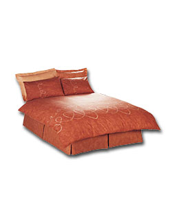 Pico Double Valance Terracotta