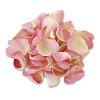 Freeze-dried naturally scented petals. Throw as co