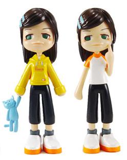 Created by VANCE PROJECT  & BABYsue  pinky st figures are cute and  are interchangeable. You can