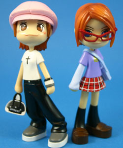 Created by VANCE PROJECT  & BABYsue  pinky st figures are cute and  are interchangeable. You can