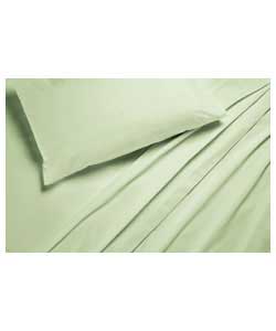 Plain Dyed Single Sheet Set - Green