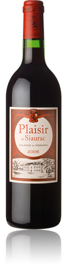 Unbranded Plaisir de Siaurac 2006 Lalande-de Pomerol (75cl)