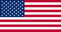 Unbranded Plastic Bunting: 10m USA Flags