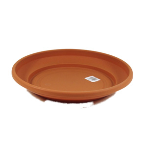 Unbranded Plastic Saucer Terracotta 32cm