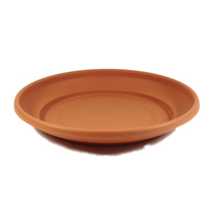 Unbranded Plastic Saucer Terracotta 43cm