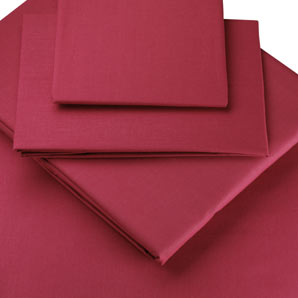 Polycotton Fitted Sheet- King-Size- Brick