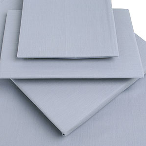 Polycotton Fitted Sheet- King-Size- China Blue