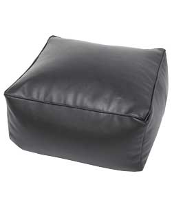 Unbranded Polyester Knitted Bean Bag Slab - Black