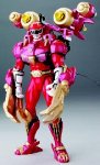 POWER RANGERSWILD FORCE DELUXE 12.5CM SAVAGE BATTLE RED- Bandai