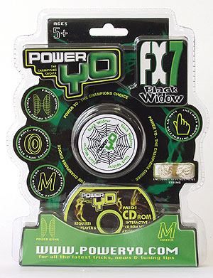 Unbranded PowerYo FX7 - Black Widow YoYo