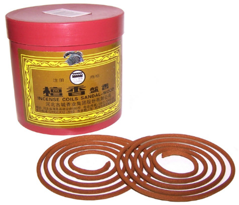 Premium Sandalwood Incense Coils