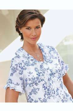 Unbranded PRINTED BLOUSE AND TOP SET