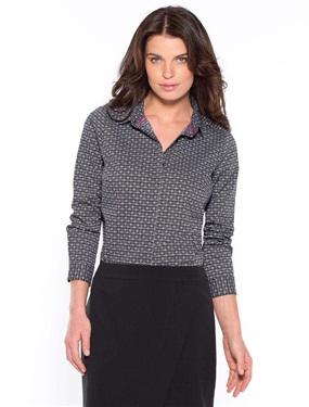 Unbranded Printed Blouse, Fuller Bust Fitting