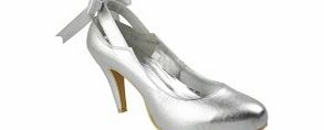 Unbranded PU Stiletto Heel Cone Heel Closed Toe Pumps