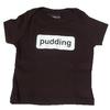 An ideal baby gift product, the t shirt is presented in a pretty transparent gift bag, and tied with