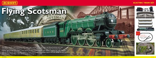 R1019 - Hornby Flying Scotsman Electric Train Set- Hornby