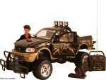 Radio Control Ford F-150 1:6 Scale Black 27Mhz- New Bright