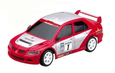 Unbranded Radio Control Mistsubishi Lancer Evolution VIII Pro-Rally 1:20