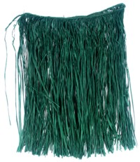 Unbranded Raffia Skirt King Size Green