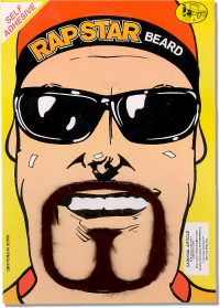 Look dig a rap star in dis beard hand moustache. Also brings out the devil in you