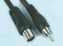 RCA PHONO-COAX TV PLUG 2M BLACK