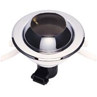 Recessed 63mm eyeball chrome