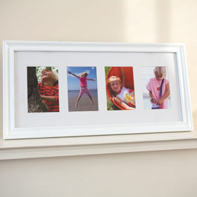 Unbranded Rectangular Four-Photo Frame