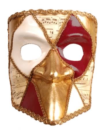 Unbranded Red Cream and Golden Bauta