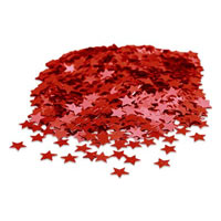 Metallic shaped confetti to sprinkle on tables and