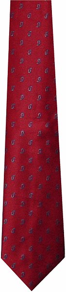 Red Teardrops Tie