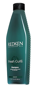 Fresh Curls Shampoo cleanses with an abundant, moisturizing lather