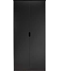 Unbranded Reese 2 Door Wardrobe - Black