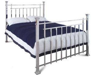 Relyon- Regency- 6FT- Super Kingsize Nickel-Plated Bedstead