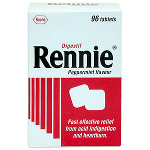 Relieves acid indigestion, heartburn, nervous indi