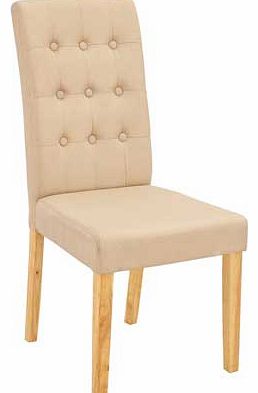 The Rimini fabric dining chair is a contemporary chair with a stylish look. Complementing the style of any dining table. the Rimini will inject both colour and life into your dining room with its outstanding design. Features durable wooden legs and b